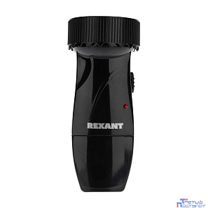 Rexant 75-712 Фонарь с аккумулятором и встроенным зарядным устройством, зарядка напрямую от сети (евророзетка) 220 В