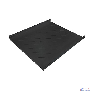 БАСТИОН SKAT TB Shelf S600-B Усиленная (200кг) стационарная полка 19" для шкафа 600мм, черная (4493)