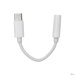 Bion переходник USB Type-C - jack 3.5 mm (M/F), 0.10 м [BXP-CCA-UC3.5F-01-W]