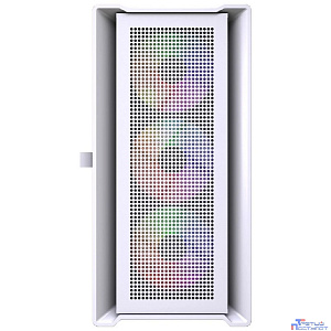 Powercase Alisio Micro X4W V2 LE, Tempered Glass, 4х 120mm ARGB PWM fans, белый, mATX [без встроенного хаба] (CAMCXW-A4-LE)