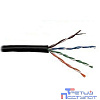 Lanmaster LAN-5EUTP-OUT Кабель информационный Lanmaster LAN-5EUTP-OUT кат.5е U/UTP не экранированный 4X2X24AWG PE внешний 305м черный