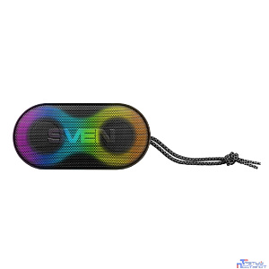 SVEN PS-99, черный (10 Вт, Waterproof (IPx5), TWS, Bluetooth, 1800мА*ч)