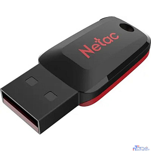 Netac USB Drive 8GB U197 NT03U197N-008G-20BK USB2.0 черный/красный