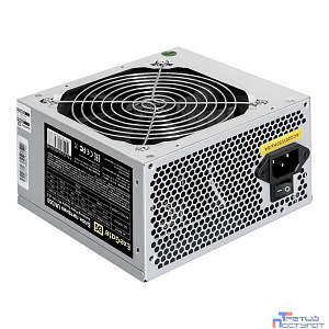 Exegate EX244554RUS-PC Блок питания 450W ExeGate UN450 + кабель питания (ATX, 12cm fan, 24+4pin, 6pin PCI-E, 3xSATA, 2xIDE)