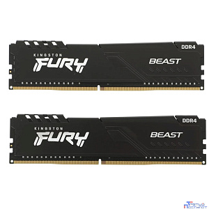 Kingston DDR4 DIMM 16GB Kit 2x8Gb KF432C16BBK2/16WP PC4-25600, 3200MHz, CL16