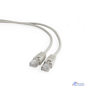 Cablexpert Патч-корд UTP PP12-0.25M кат.5, 0.25м, литой, многожильный (серый)