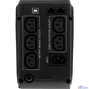 PowerCom Imperial IMD-825AP ИБП {Line-Interactive, 825VA/495W, Tower, 5 xC13: 3 с резервным питанием + 2 с фильтрацией, LCD, USB} (507309)