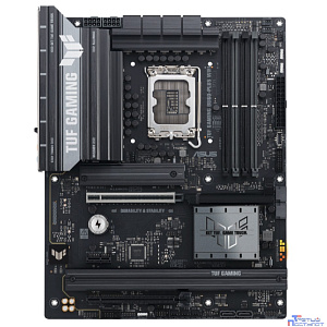 ASUS TUF GAMING B860-PLUS WIFI  (Socket LGA1851,mATX, 4xDDR5(256GB), DP/HDMI/USB4, 1xPCIe 5.0x16/1xPCIe 4.0x4, 1xLAN(2.5GbE), Wi-Fi, BT, 4xSATA 6Gb/s, 3xM.2, 1xType-C, 6xUSB 3.2, 1xUSB 2.0)