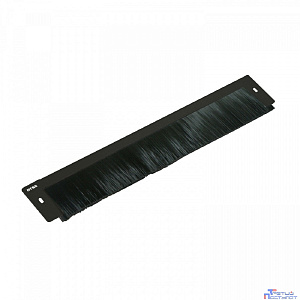 NTSS Ввод щеточный NTSS для напольных/настенных шкафов, черный RAL 9005 NTSS-CE-R/W-BL