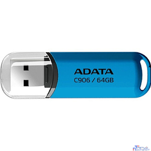 A-DATA Flash Drive 64GB <AC906-64G-RWB> Classic C906, USB 2.0, Синяя