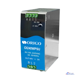 ORIGO OI240WPSU/B1A Источник питания 240 Вт на DIN-рейку, выход 48В DC