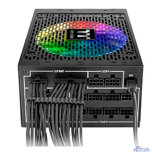 Блок питания Thermaltake Toughpower iRGB PLUS 1250W Titanium /1250W/Fully Modular/Riing Duo/Full Range/Digital/80 Plus Titanium/EU/106% JP CAP/All Flat Cables