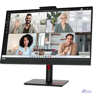 LCD Lenovo 27" T27hv-30 {IPS 2560x1440 75Hz 4ms 300cd HDMI DisplayPort USB M/M Cam HAS Pivot In}