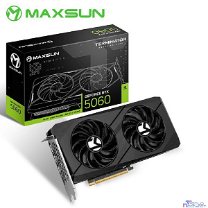 Видеокарта MAXSUN MS-RTX5060 TRB 8G T0 GeForce RTX 5060 8Gb DDR7 128 bit 3*DP/HDMI 2FAN RTL