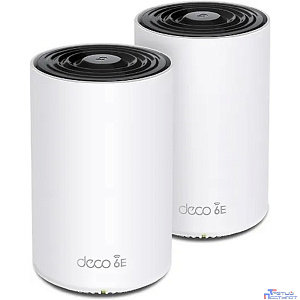 TP-Link Deco XE75 Pro(2-pack) AXE5400 Трехдиапазонная домашняя Mesh-система Wi-Fi 6E
