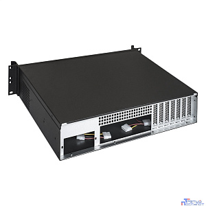 Exegate EX292253RUS Серверный корпус ExeGate Pro 2U350-01 <RM 19", высота 2U, глубина 350, без БП, USB>