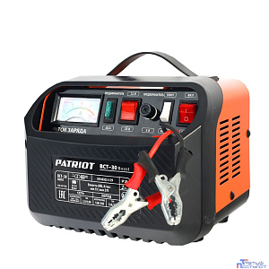 Заряднопредпусковое устройство PATRIOT BCT-30 Boost [650301530] {Вход.напр. 1ф - 220В ±15%, макс.мощн. 700Вт; напр.зарядки 12/24В, ток заряд/boost 16.0/20.0А; емк.бат. 120-240А/час, вес 9.1кг}