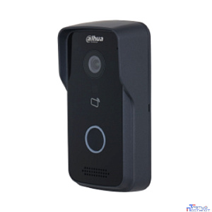 DAHUA DHI-VTO2111D-P-S3 Вызывная панель с разрешением камеры 2мп и CMOS сенсором, IP65, поддержка режима "Ночь" и голосового оповещения, питание DC 12V/PoE