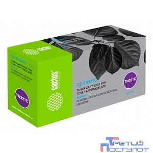 Картридж лазерный Cactus CS-TN321C голубой (1500стр.) для Brother HL-L8250CDN/MFC-L8650CDW