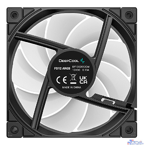 Case fan Deepcool FD12 ARGB черный 4-pin 26.9дБ (R-FD12-BKAPN1-G) Ret