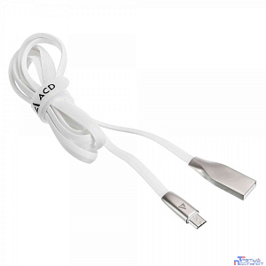 Кабели USB ACD USB кабель ACD-Infinity MicroUSB ; USB-A TPE, 1.2м, белый (ACD-U922-M1W)