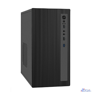 Exegate EX299068RUS Корпус Minitower ExeGate BAA-303MU-AAA450 (mATX, БП AAA450 с вент. 8см, 2*USB+1*USB3.0, HD Audio, черный)