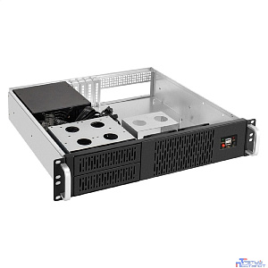 Exegate EX297162RUS Серверный корпус ExeGate Pro 2U400-02 <RM 19", высота 2U, глубина 400, БП 800ADS, USB>