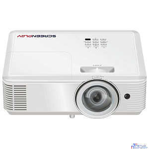INFOCUS SP2238ST Проектор ScreenPlay {DLP, FullHD, 4000 lm, 30 000:1, 0.496:1, 2xHDMI 1.4, VGA in/out, Composite Video, 3.5mm in/out, USB-A, RS-232, RJ-45, лампа 15 000ч.(ECO mode), 10W, 27дБ, 2,9 кг}