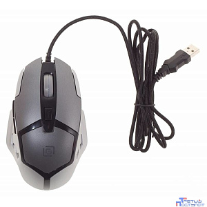Oklick 915G HELLWISH V2 black/silver optical (3200dpi) USB Gaming (6but) [1003993]