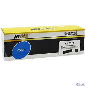 Hi-Black CC531A/№ 718  Картридж для HP CLJ CP2025/CM2320/Canon LBP7200, С, 2.8K