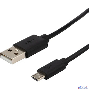 Rexant (18-4268) Кабель USB-A – micro USB, 1А, 1м, ПВХ, черный