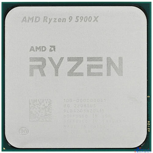 CPU AMD Ryzen 9 5900X OEM (100-000000061) {3,70GHz, Turbo 4,80GHz, Without Graphics AM4}
