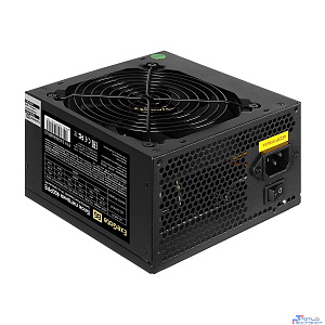 Exegate EX260638RUS Блок питания 400W Exegate 400PPE, ATX, black, APFC, 12cm, 24p+4p, PCI-E, 3*IDE, 5*SATA, FDD