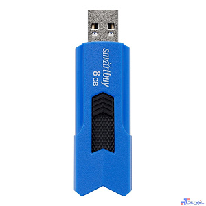 Smartbuy USB Drive 8GB STREAM Blue (SB8GBST-B) UFD 2.0