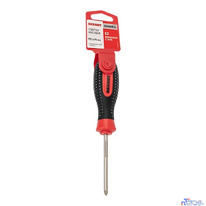 Rexant (12-6414-1) Отвертка крестовая PZ1x75mm, трехкомпонентная рукоятка, сталь S2