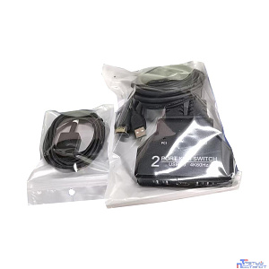 ORIENT HS21HC, HDMI KVM переключатель на 2 устройства, порты HDMI + 2xUSB (клавиатура+мышь) + 2xUSB 2.0, поддержка 4K@60Hz, встроенные кабели 2xHDMI+2xUSB2.0 1.2 метра, (33330)