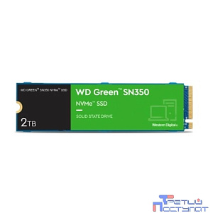 SSD WD Green SN350 NVMe WDS200T3G0C 2ТБ M2.2280 (QLC)