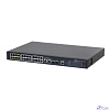 DAHUA DH-LR2226-24ET-360 26-портовый управляемый коммутатор с ePoE, уровень L2, 24xRJ45 100Mb PoE, 2хКомбо SFP/RJ45 1Gb uplink, суммарно 360Вт, коммутация 8.8 Гбит/с, MAC-таблица 4К