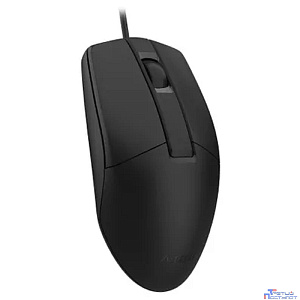 Мышь A4Tech OP-330 черный оптическая (1000dpi) USB (3but) [1530236]