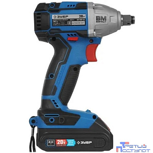 Ударный гайковерт Зубр GB-250-22 2Ач,  с двумя аккумуляторами