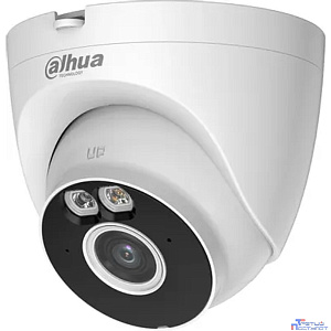 DAHUA DH-IPC-T5AP-PV-0280B Уличная купольная IP-видеокамера 5Мп; 1/2.7” CMOS; объектив 2.8мм  ИК 30м и LED 30м и Wi-Fi IP67; металл, пластик; Wi-Fi 2.4ГГц