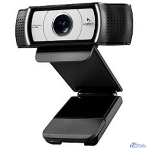 960-000972 Logitech Webcam C930e { Full HD 1080p/30fps, автофокус, zoom 4x, угол обзора 90°, стереомикрофон, защитная шторка, кабель 1.83м}
