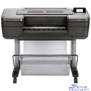 HP DesignJet Z9+ PS (24",9 colors, pigment ink, 2400x1200dpi,128 Gb(virtual),500 Gb HDD, GigEth/host USB type-A,stand,single sheet and roll feed,autocutter, PS, 1y warr)