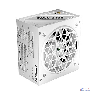 1STPLAYER NGDP Gold 850W White/ ATX 3.0, APFC, 80 PLUS Gold, LLC+DC-DC, 120mm fan, full modular / HA-850BA4-WH
