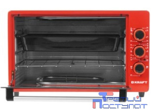 KRAFT KF-MO 3200 R Мини-печь, 32 л, красный