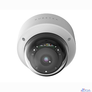 RUBETEK RVX-4114-3.6 Купольная Dome, 4МП 1/3", фикс. объектив 3.6 мм, DWDR, IP66, POE 802.3af, металл