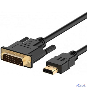 KS-is KS-468L1-2 Кабель-адаптер HDMI 19M - DVI 25M 2м