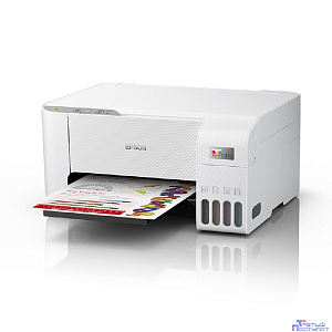 Epson L3216  (МФУ струйное цветное  P/S/C, A4, 5760x1440 dpi, 33 стр/мин, USB, СНПЧ, белый)