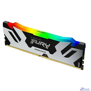 Память оперативная/ Kingston 16GB 8000MT/s DDR5 CL38 DIMM FURY Renegade RGB XMP (KF580C38RSA-16)