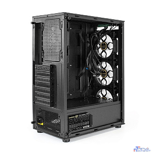Exegate EX294979RUS Корпус Miditower ExeGate i3 BASE-NPX700 (ATX, БП 700NPX с вент. 12 см, с окном, 1*USB+1*USB3.0, аудио, 4 вент. 12см с RGB подсветкой)